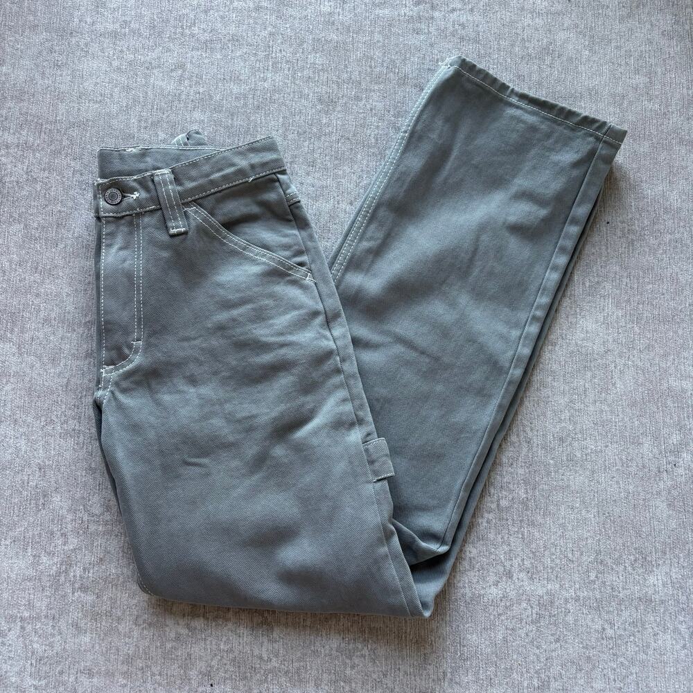 John Galt Brandy Melville Grey Carpenter Straight Leg Jeans